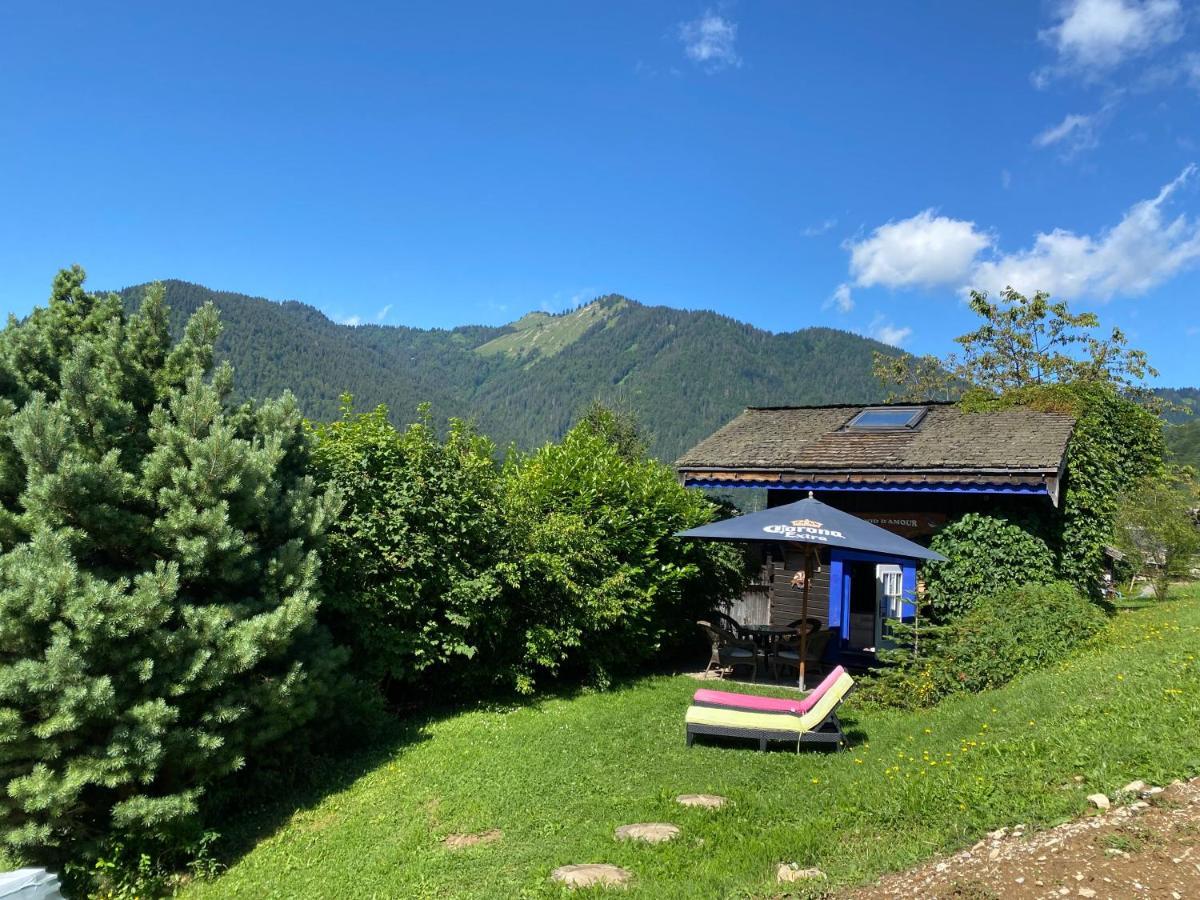 Micro-Lodge, Le Petit Nid D'Amour Montriond Exterior foto